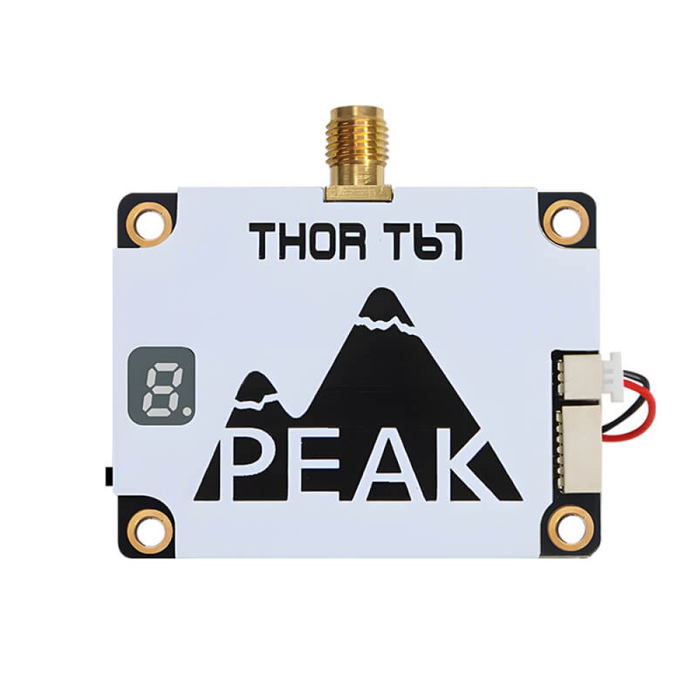 Відеопередавач (VTX) PeakFPV THOR T67 6-7G 3W на 64 канали