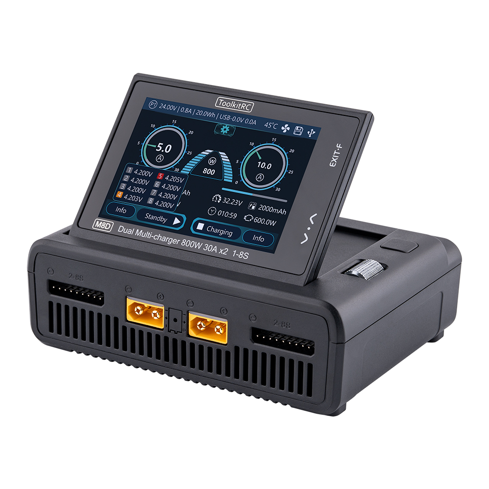 Зарядний пристрій ToolkitRC M8D 1600W 50A