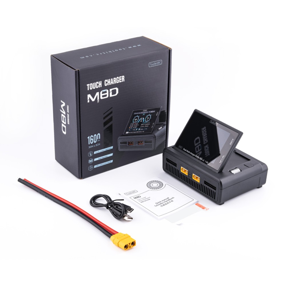 Зарядний пристрій ToolkitRC M8D 1600W 50A