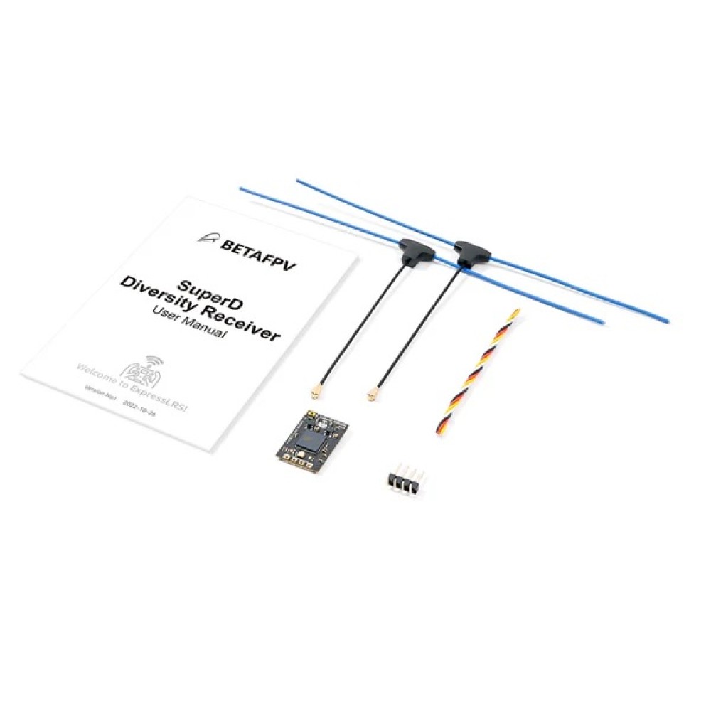 Приймач BetaFPV SuperD ELRS Diversity 915MHz