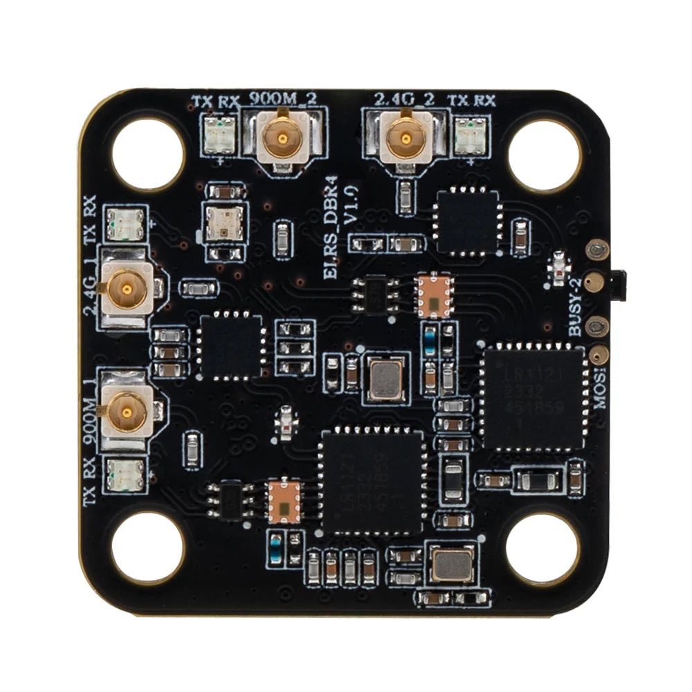 Приймач Radiomaster ExpressLRS DBR4 Dual Band Xross Gemini 2.4GHz/900MHz