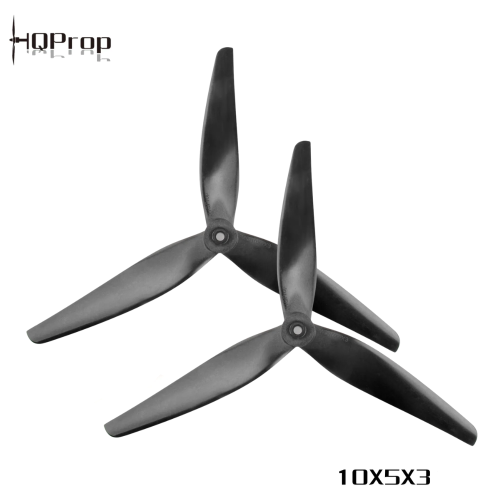 Пропелери HQ MacroQuad Prop 10X5X3 Black-Glass Fiber Reinforced Nylon (1CW/1CCW)