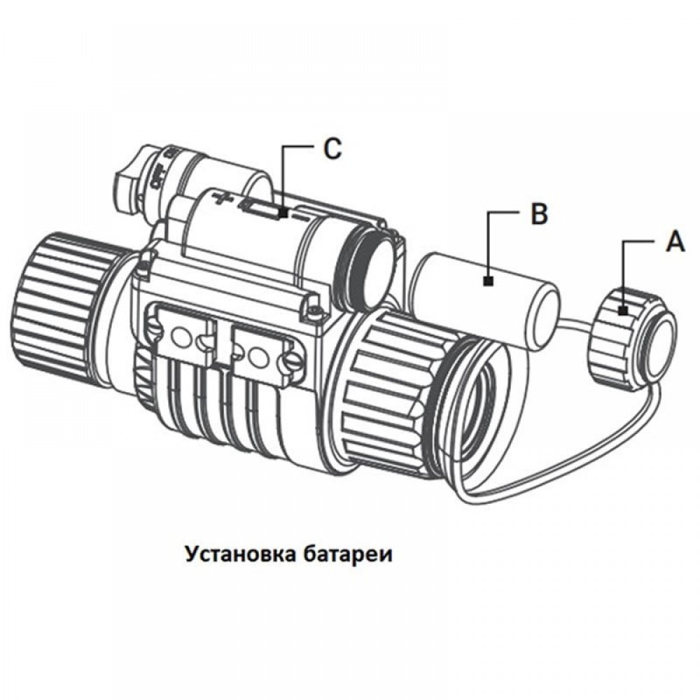 Монокуляр нічного бачення AGM Wolf-14 NW2