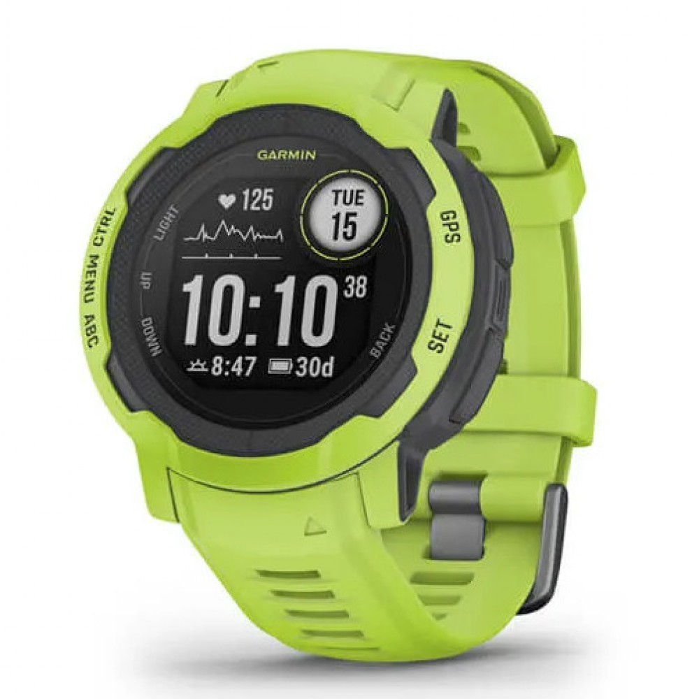 Смартгодинник Garmin Instinct 2 Standard Edition Electric Lime (010-02626-01)