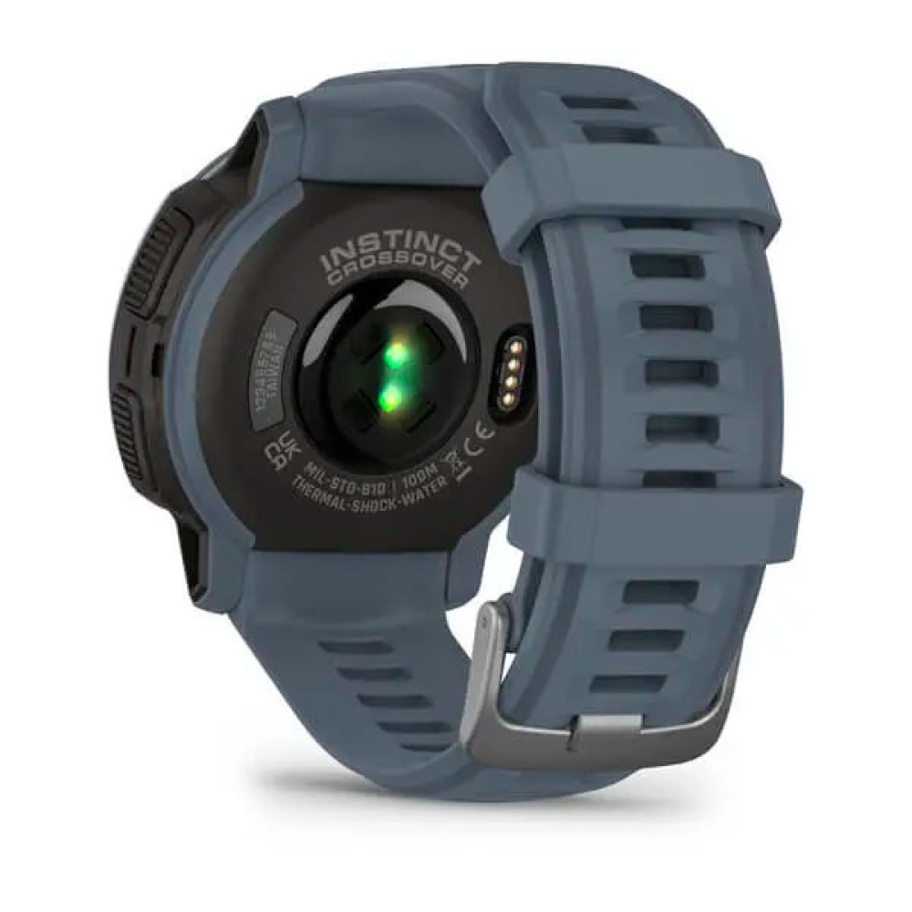 Смартгодинник Garmin Instinct Crossover - Standard Edition Blue Granite (010-02730-04)