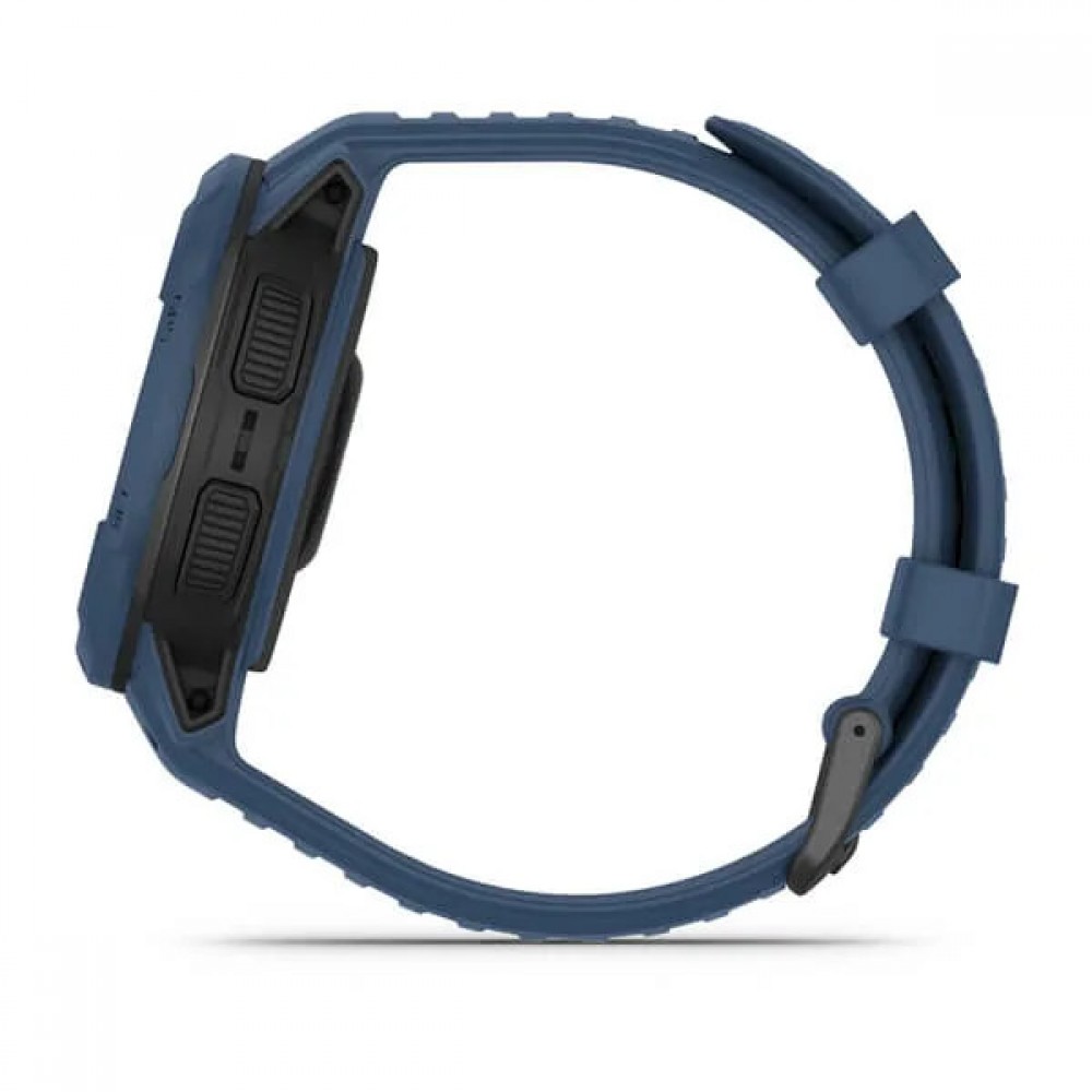 Смартгодинник Garmin Instinct Crossover Solar Tidal Blue (010-02730-02)