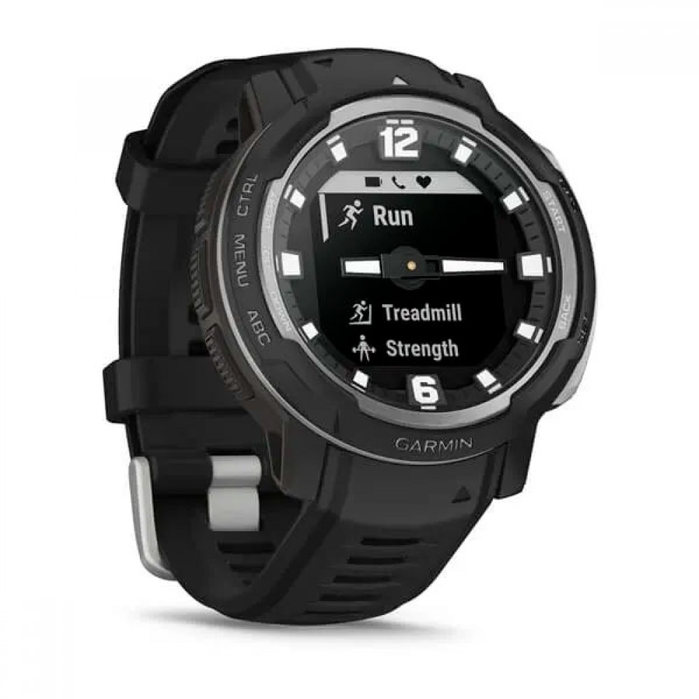 Смартгодинник Garmin Instinct Crossover - Standard Edition Black (010-02730-03)