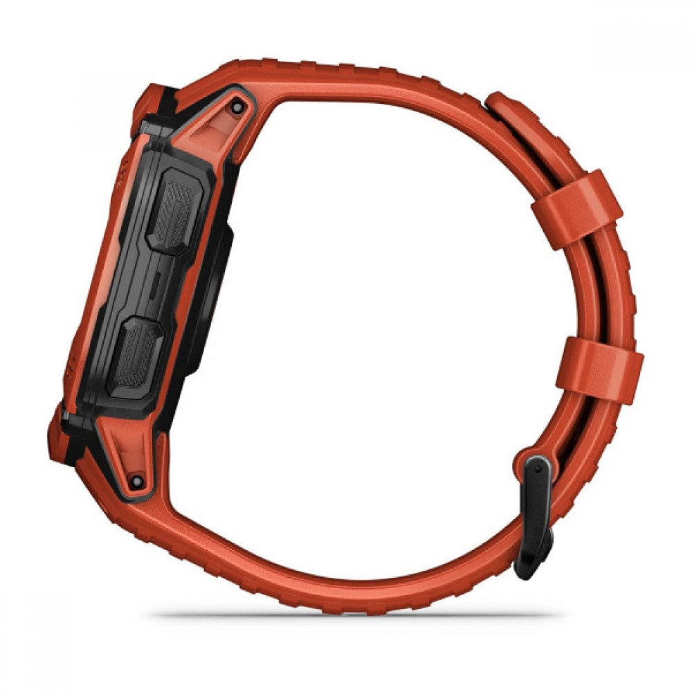 Смартгодинник Garmin Instinct 2X Solar Flame Red (010-02805-01)