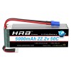 Акумулятор для дрона HRB_ Lipo 6s 22.2V 5000mAh 50C Battery (Weight 650-700g) (HR-5000MAH-6S-50C-XT60)