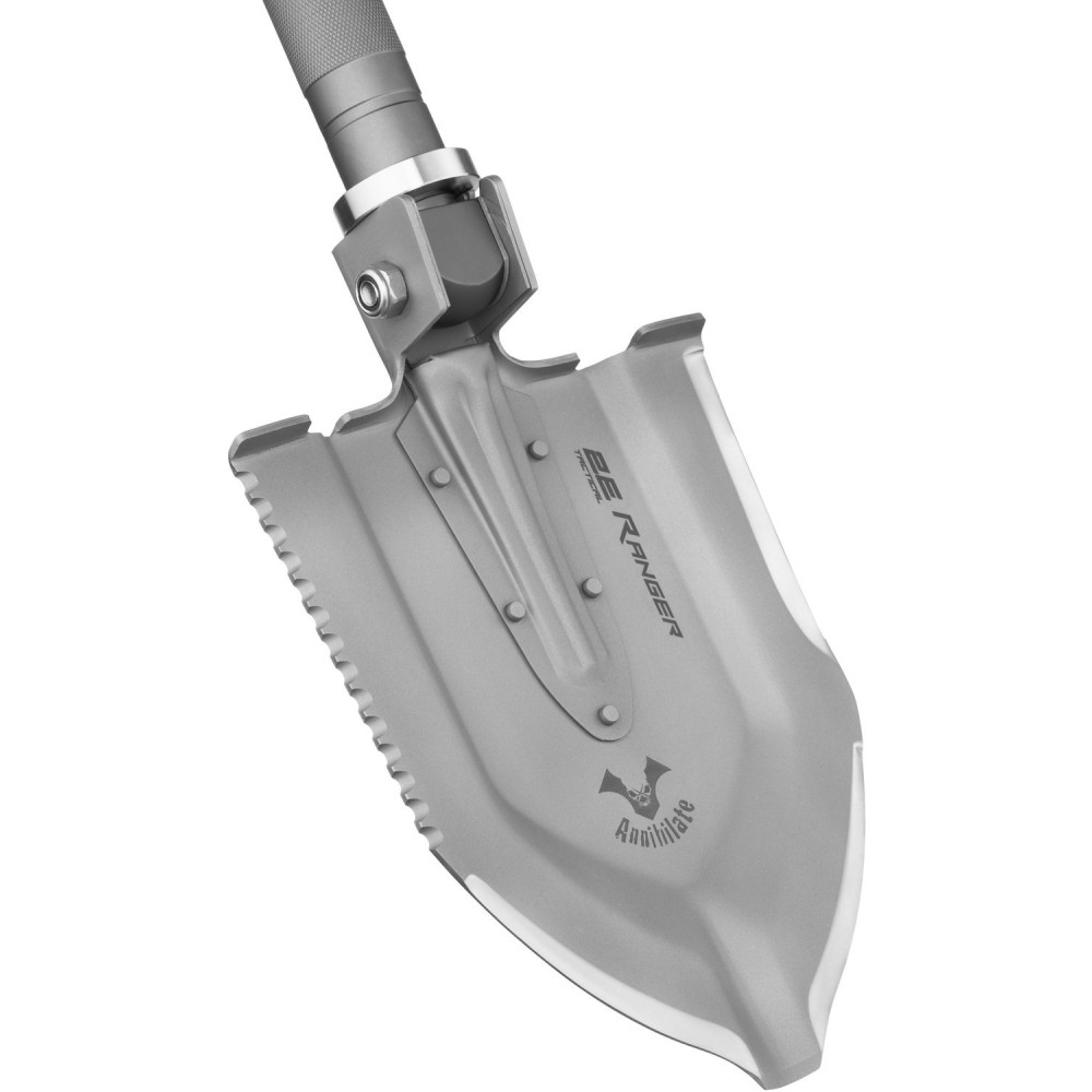 Лопата-мультитул тактична 2E Ranger Steel Gray розбірна, 22в1, з чохлом у комплекті (2E-TSMTSF1-STGR)