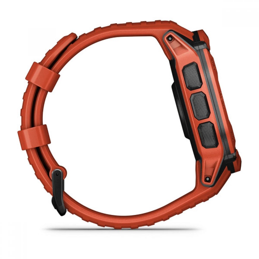 Смартгодинник Garmin Instinct 2X Solar Flame Red (010-02805-01)